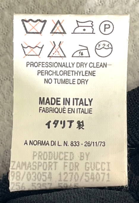 S/S 1998 Gucci x Tom Ford Black Cut-Out Crop Top & High Waist Stretch Bodycon Skirt Set