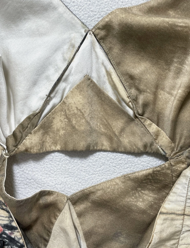 S/S 2004 Roberto Cavalli Runway Cut-Out Silk Mini Dress
