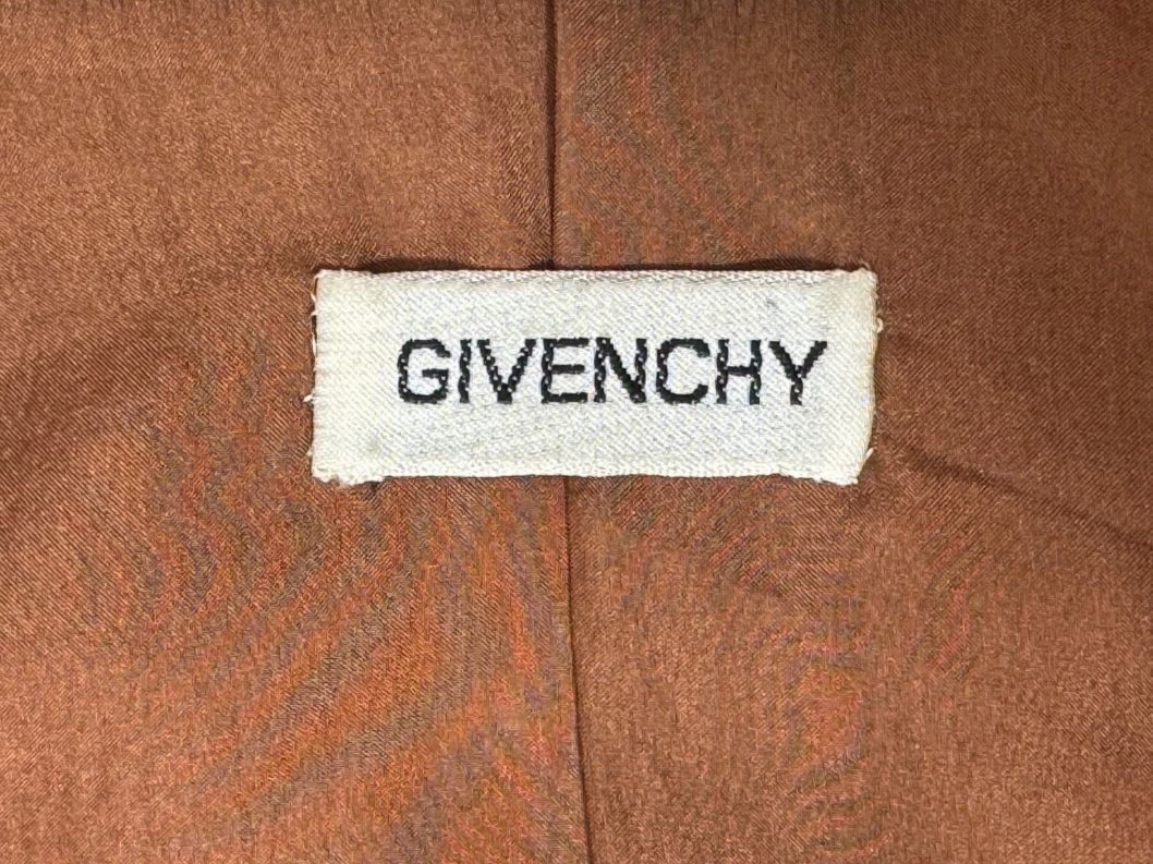 Vintage 1960's Givenchy Haute Couture Classic Fitted Brown Tweed Sable Fur Jacket Blazer