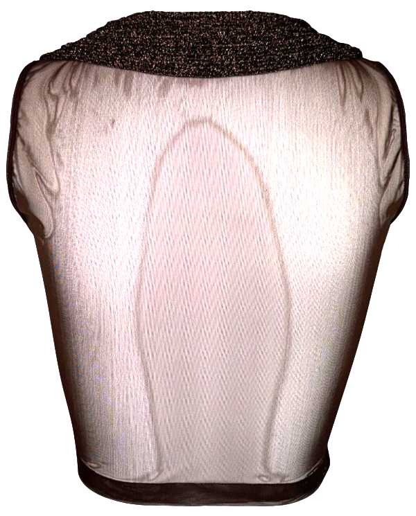 Vintage S/S 1991 Gianfranco Ferre Sheer Brown Bronze Mesh Crop Top