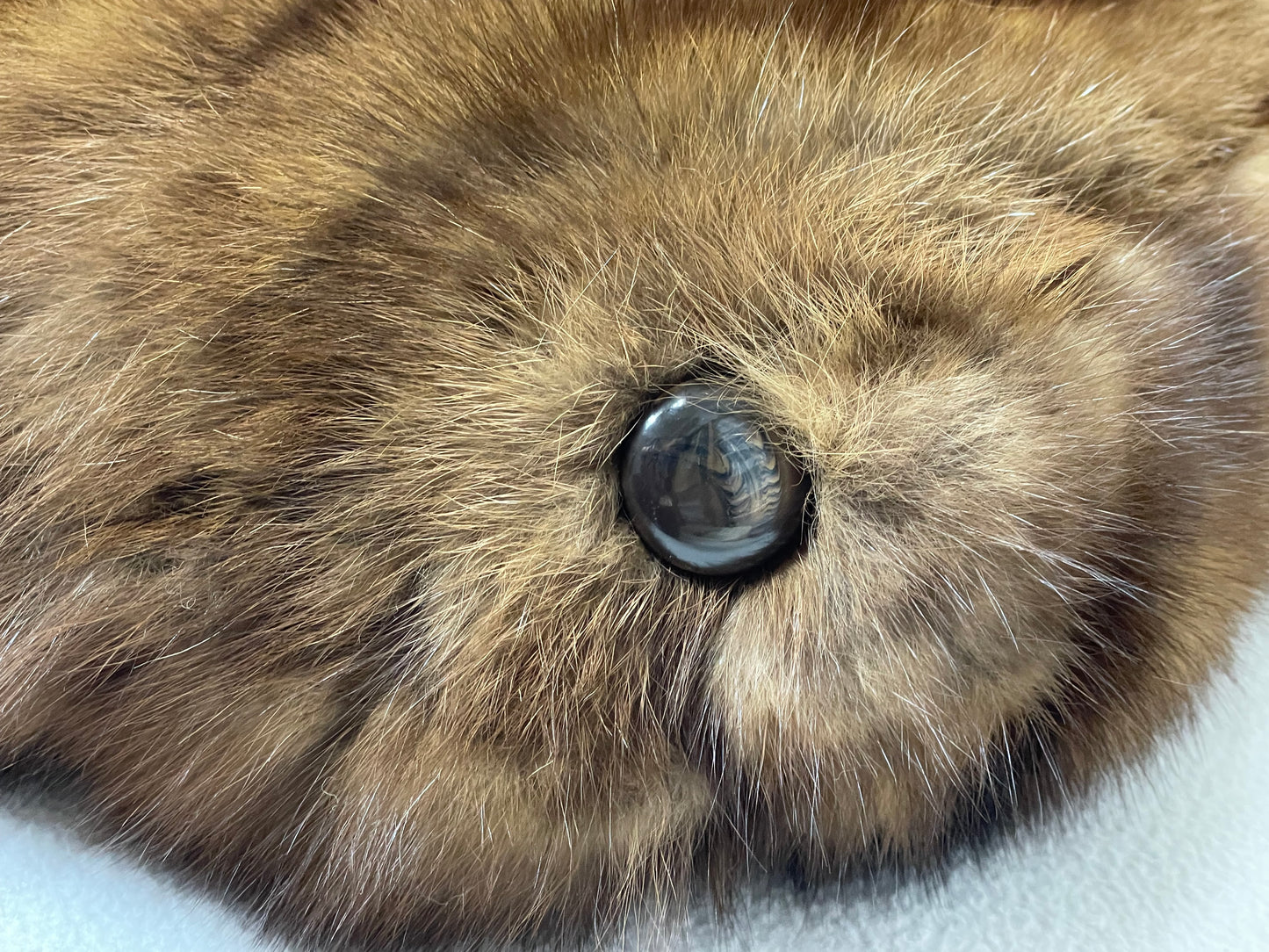 Vintage 2000's Custom Made Extra Large Russian Sable Fur Hobo Handbag Bag